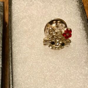 Hello Kitty Rhinestone Pin